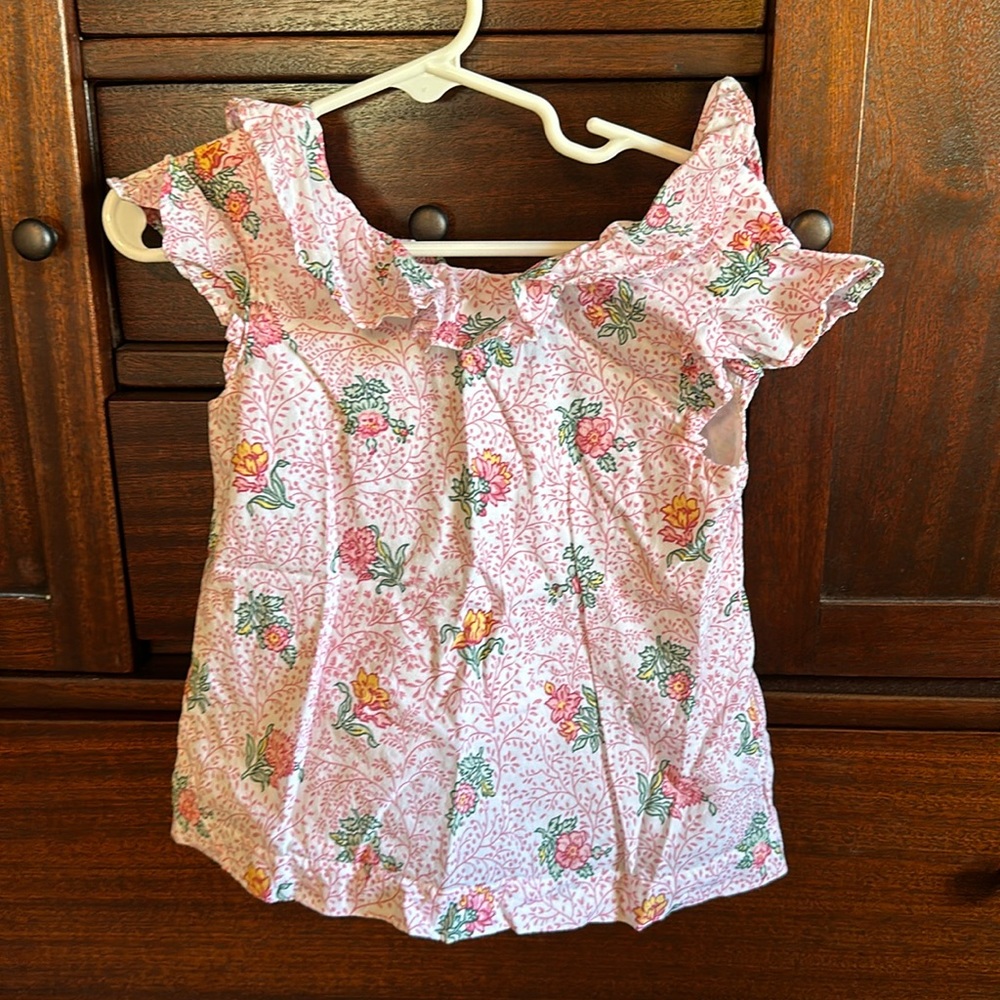 Jamie and Jack Size 3 floral top